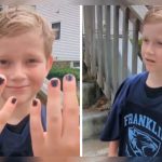 Seven-Year-Old Boy’s Response to Criticism of His Nail Polish Earns Widespread Praise
